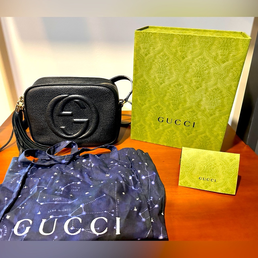 GUCCI Soho Pebbled Crossbody bag - Excellent Condition
